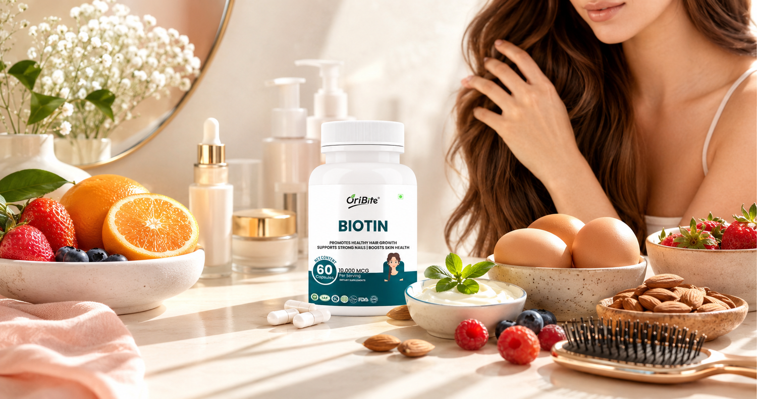 Biotin Capsules for Hair Growth and Stronger Nails