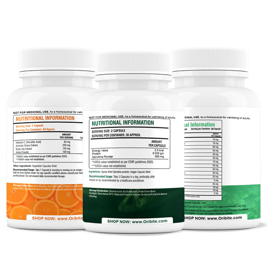 Spirulina, Green Super Food & Vitamin C – Detox & Daily Wellness