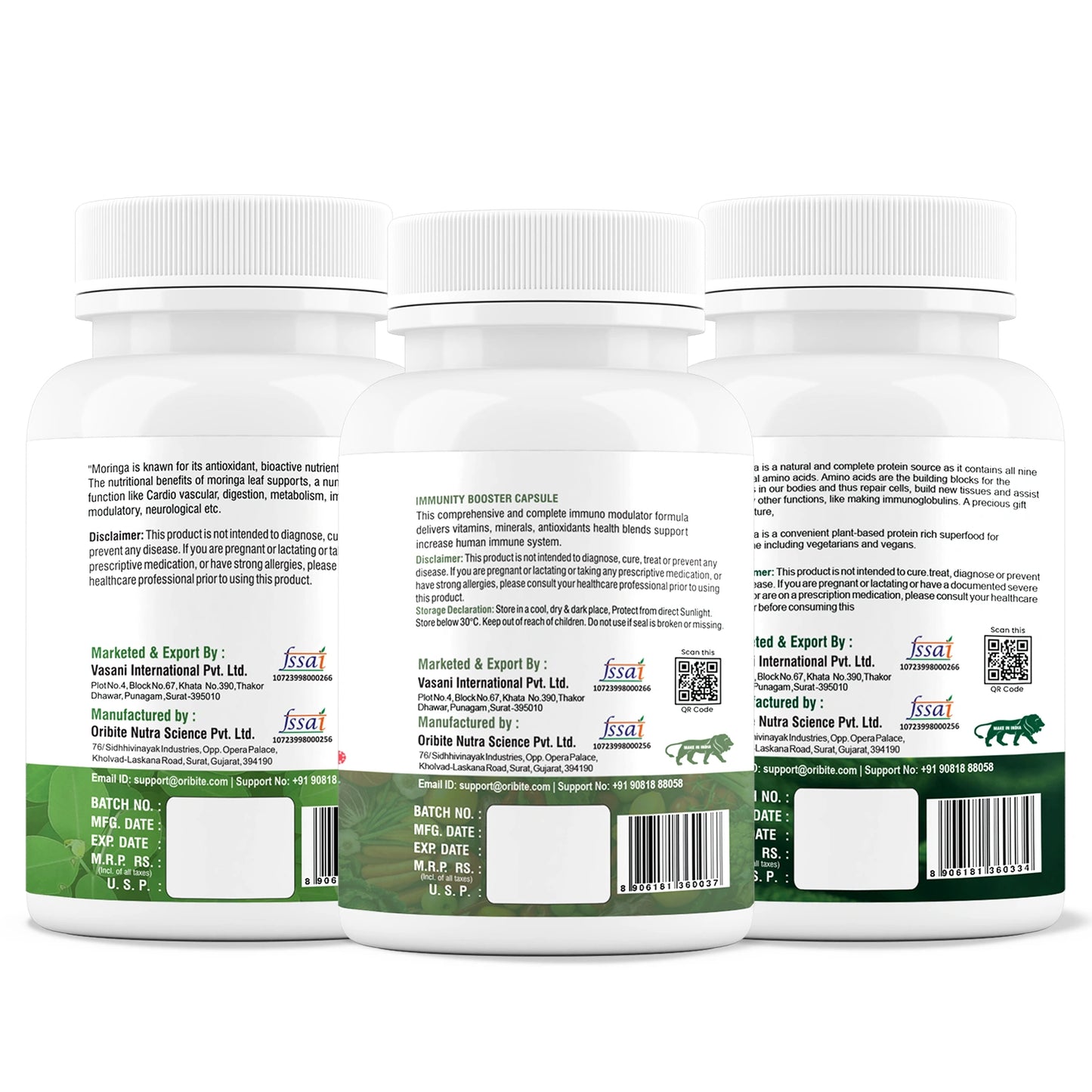 Spirulina, Immunity Booster & Moringa – Complete Daily Nutrition