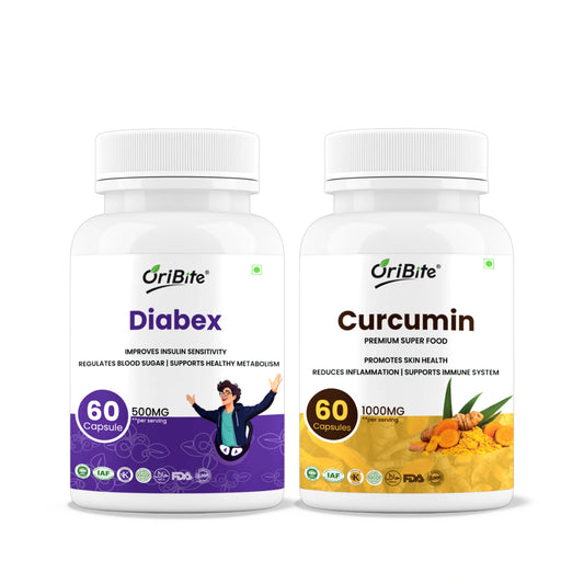 Diabex & Curcumin – Sugar Care, Immunity & Wellness Support
