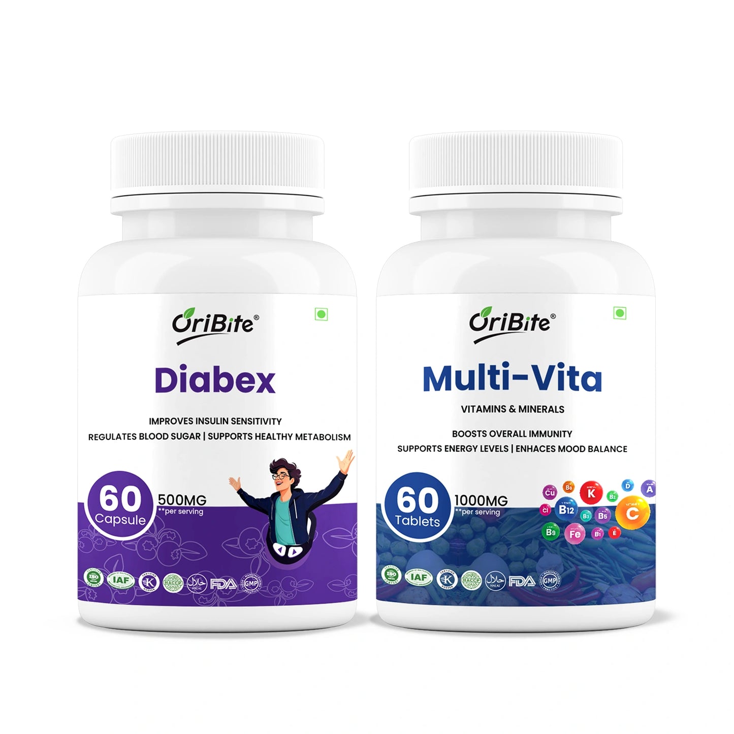 Multivitamin & Diabex  - Sugar Control & Daily Wellness Support