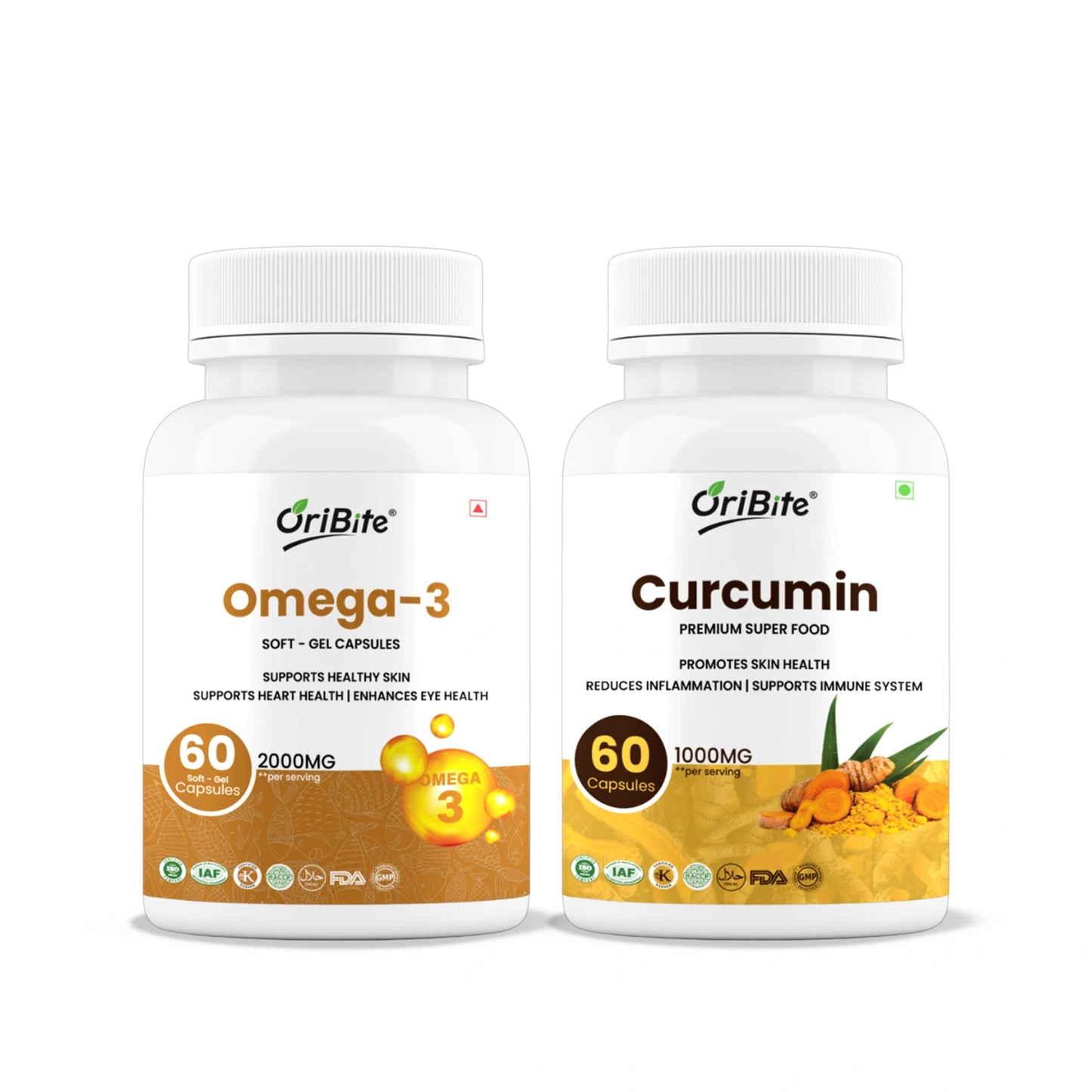Omega-3 & Curcumin – Heart, Joint & Wellness Support