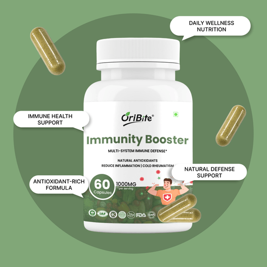 Immunity Booster Capsules with Amla Tulsi & Moringa Blend - Oribite