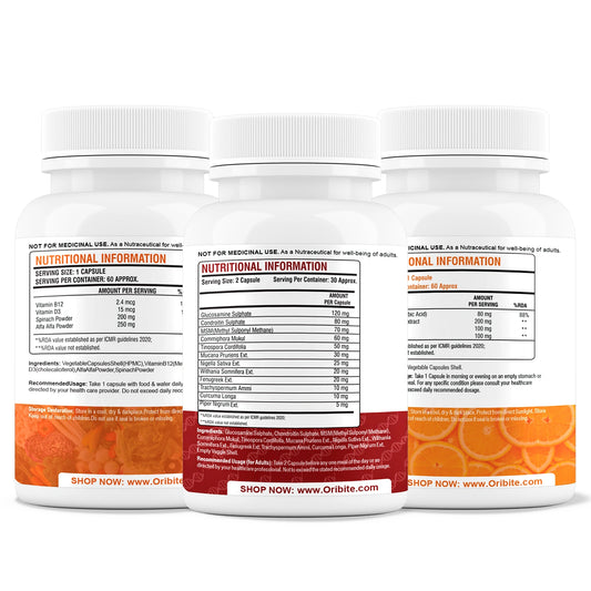 Women's Health & Wellness – Joint Care, Vitamin C & Vitamin B12