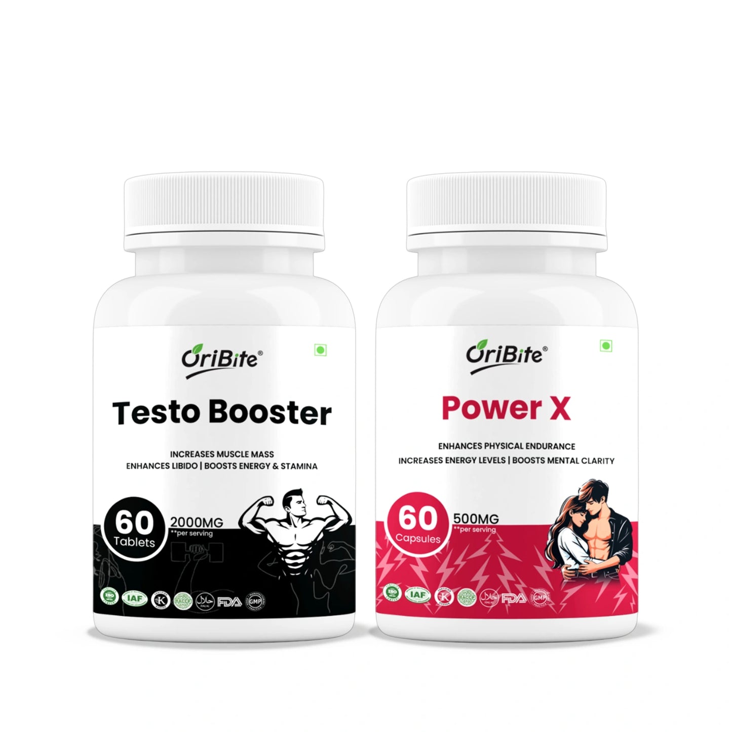 Power X & Test booster – Men's Strength, Energy & Vitality