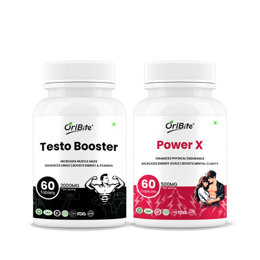 Power X & Test booster – Men's Strength, Energy & Vitality