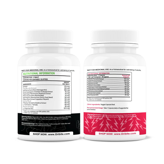 Power X & Test booster – Men's Strength, Energy & Vitality