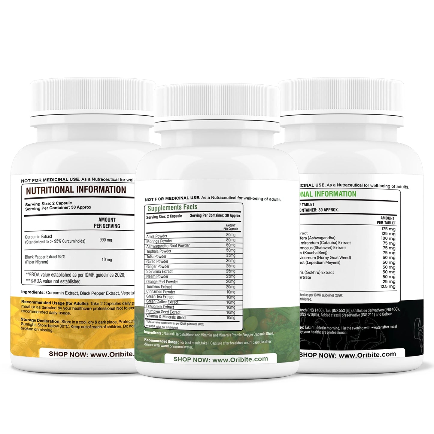 Test booster, Curcumin & Immunity Booster Blend– For Men’s Strength & Energy