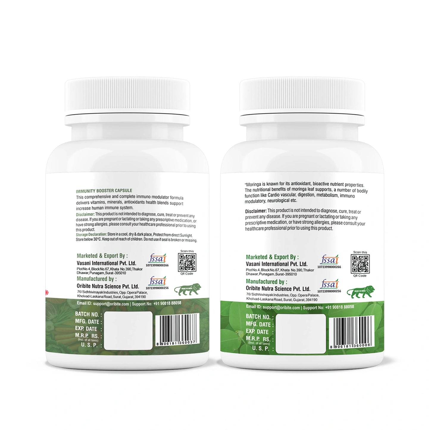 Moringa & Immunity Booster - Natural Energy & Daily Protection