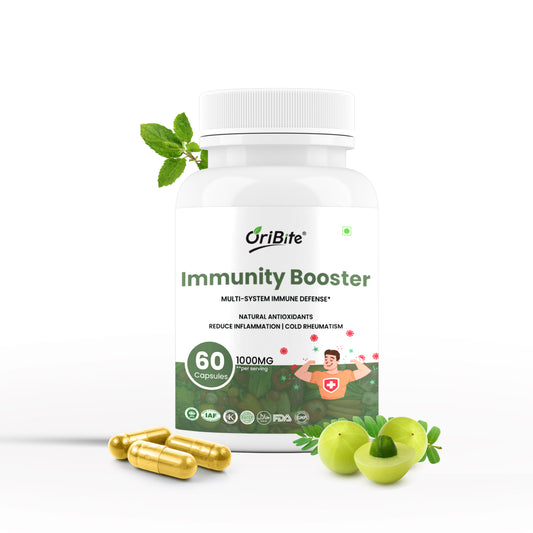 Oribite Immunity Booster Capsule | Natural Antioxidant Reduce Inflammation & Cold Rheumatism | 60 Capsule
