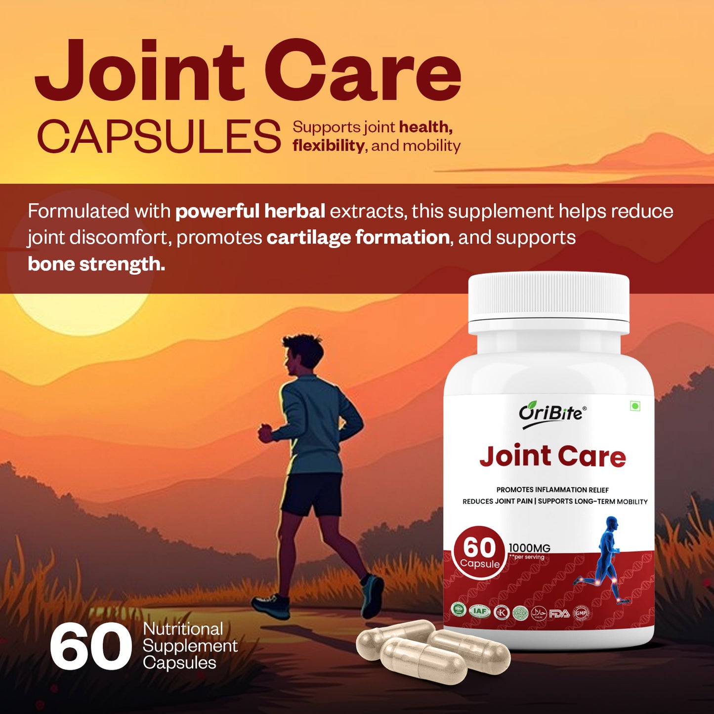 Oribite Joint Care Capsule | 60 Capsule