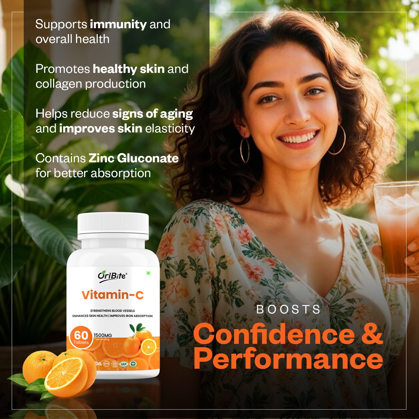 Oribite Vitamin-C Capsule | 60 Capsule