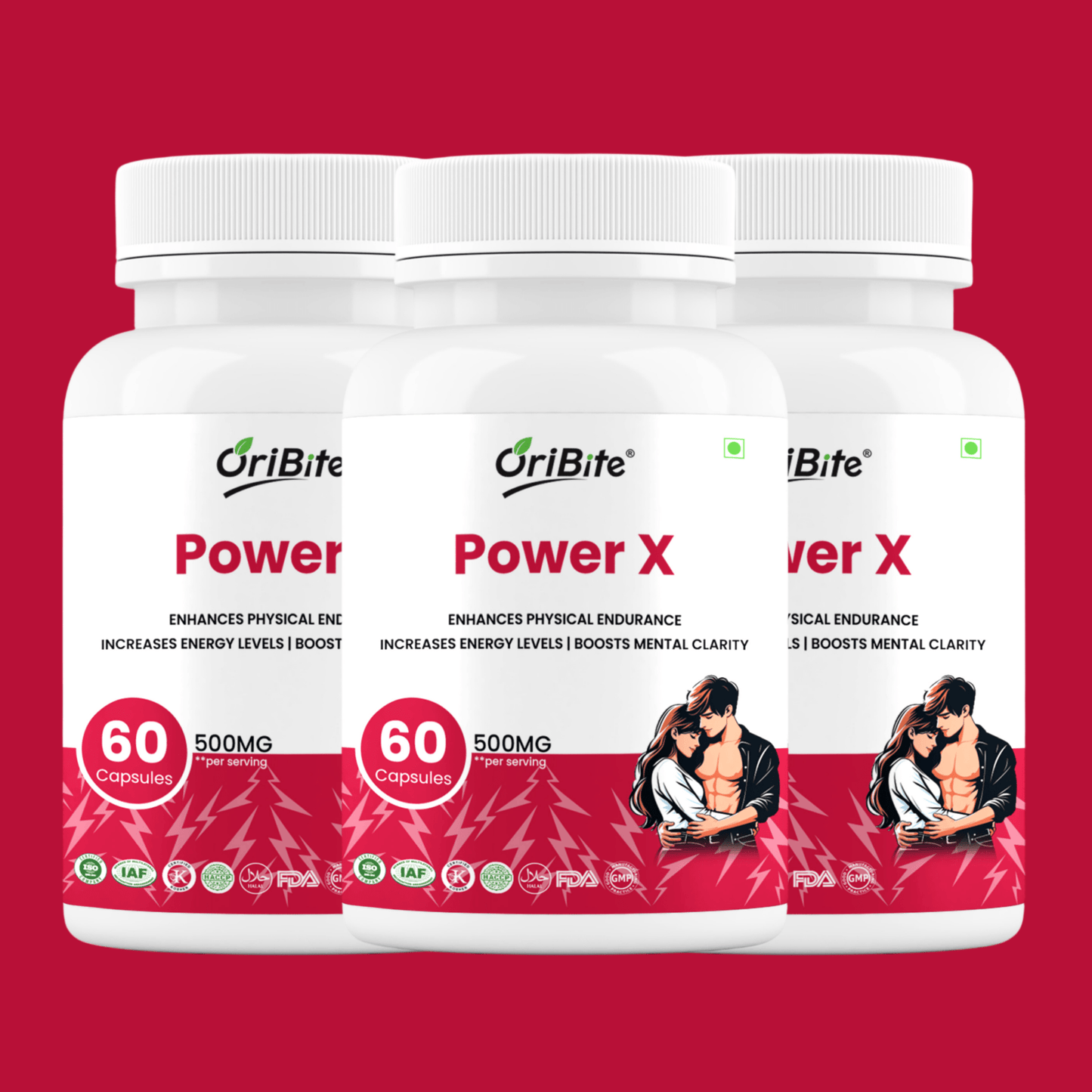 Tribulus & Ginseng Capsules for Male Performance & Vitality - Oribite