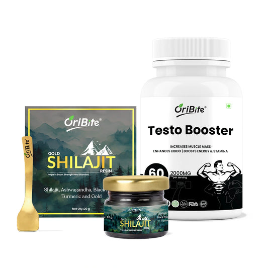 Test booster & Shilajit Gold – - Men's Strength, Energy & Vitality