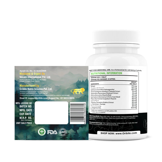 Test booster & Shilajit Gold – - Men's Strength, Energy & Vitality