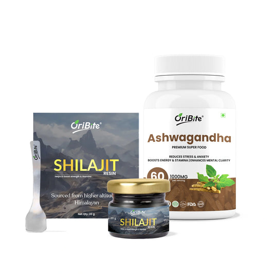 Shilajit Resin and Ashwagandha – Men's Strength, Energy & Vitality