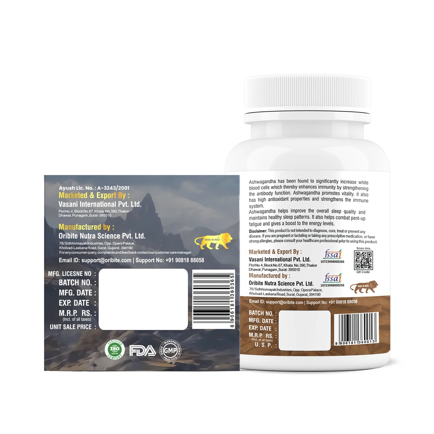 Shilajit Resin and Ashwagandha – Men's Strength, Energy & Vitality