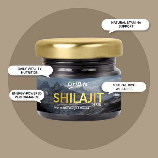 Pure Himalayan Shilajit Resin for Strength & Stamina - Oribite