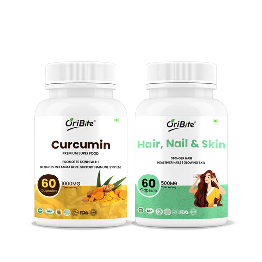 Hair Nail Skin & Curcumin - Beauty, Immunity & Inflammation Support