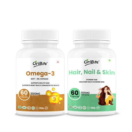 Hair Nail Skin & Omega-3 – Beauty, Skin Health & Inflammation Support