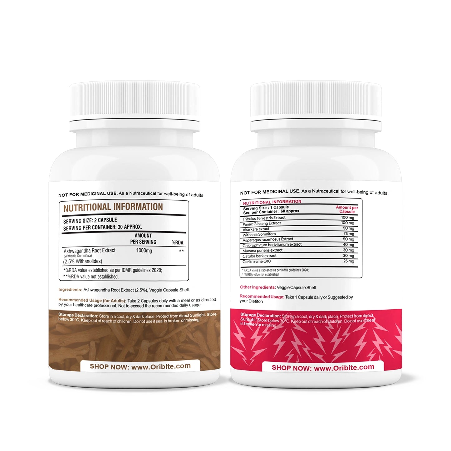 Ashwagandha & Power X – Stress Relief, Focus & Daily Energy