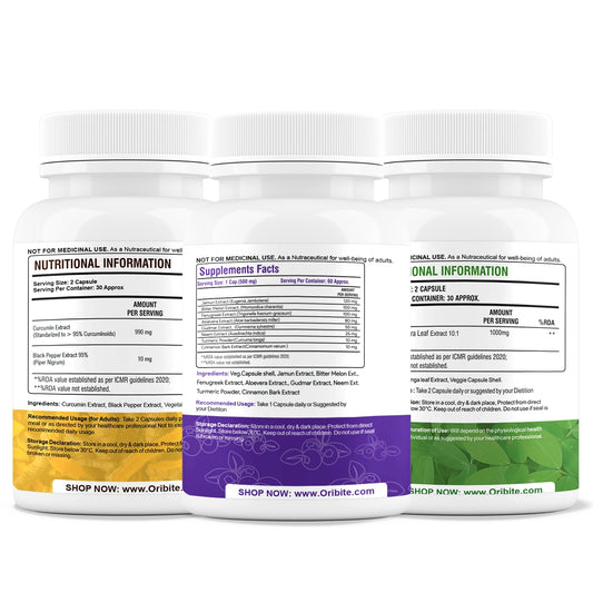 Diabex, Moringa & Curcumin – Sugar Support & Daily Wellness