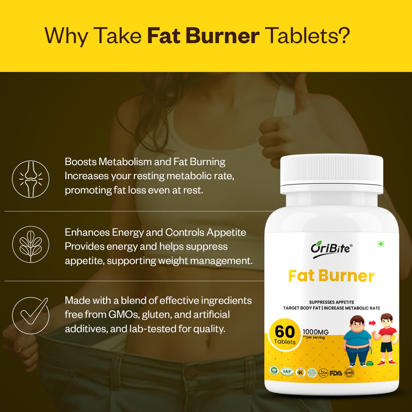 Oribite Fat Burner Capsule | 60 Tablets