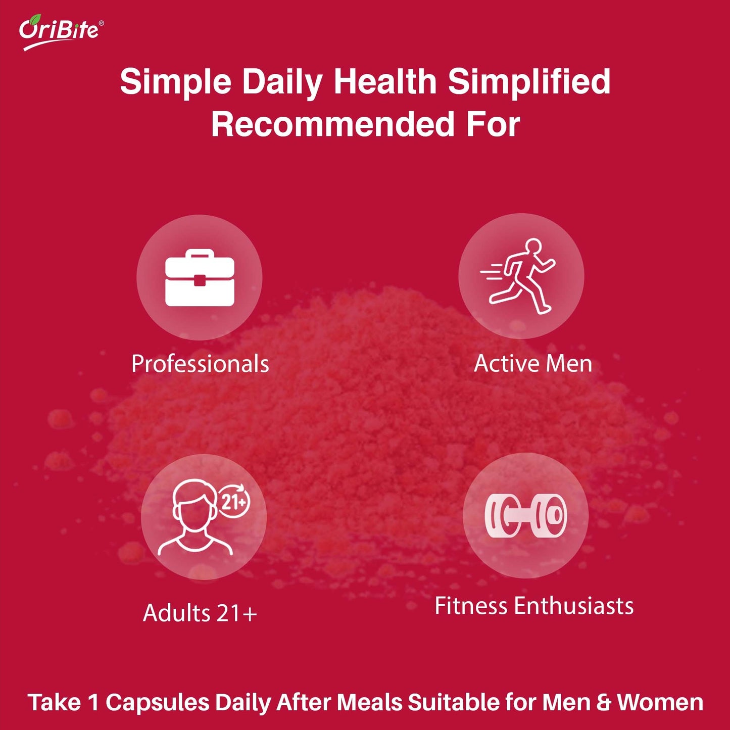 Tribulus & Ginseng Capsules for Male Performance & Vitality