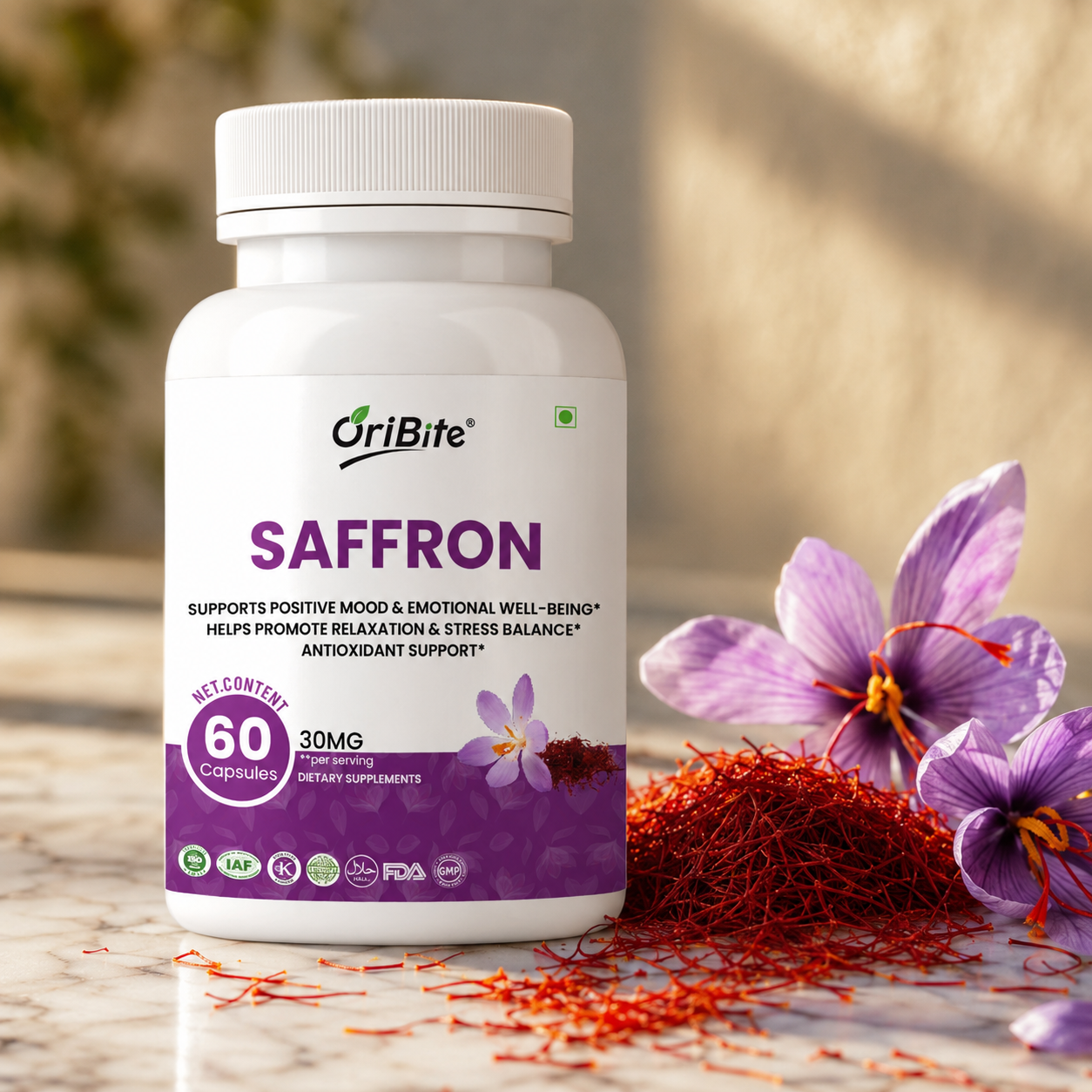 Saffron for Anxiety & Stress Relief: Nature's Gold