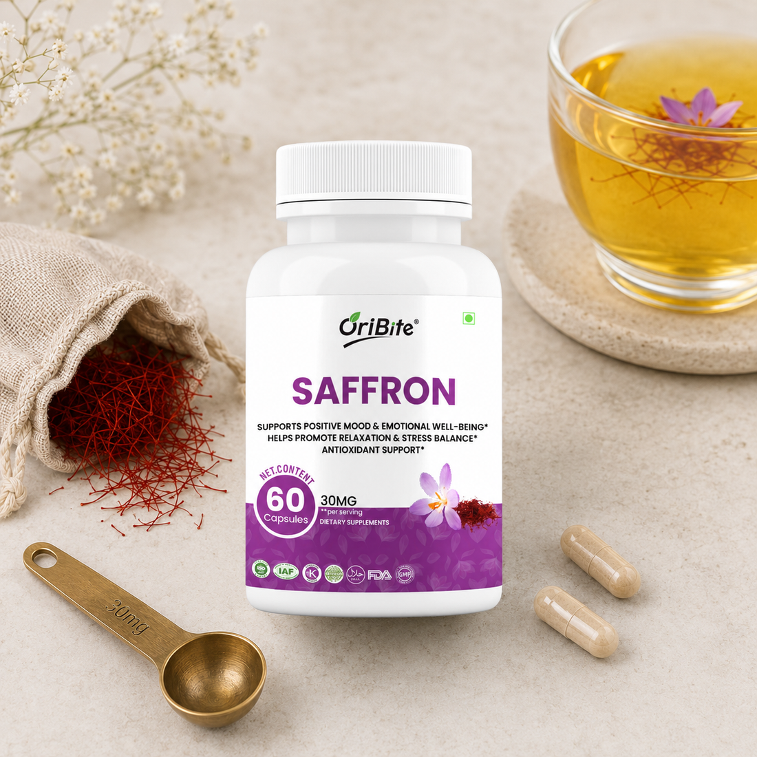 How Much Saffron Per Day for Stress Relief?