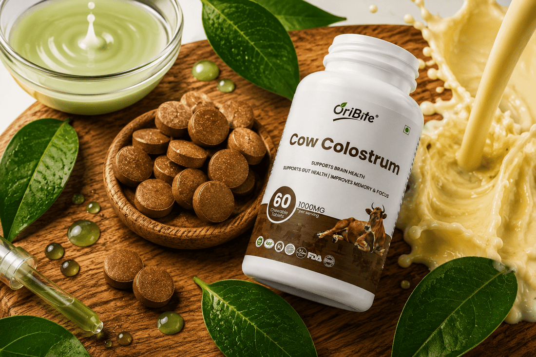 Cow Colostrum Chewable Chocolate Tablets: Benefits - Oribite