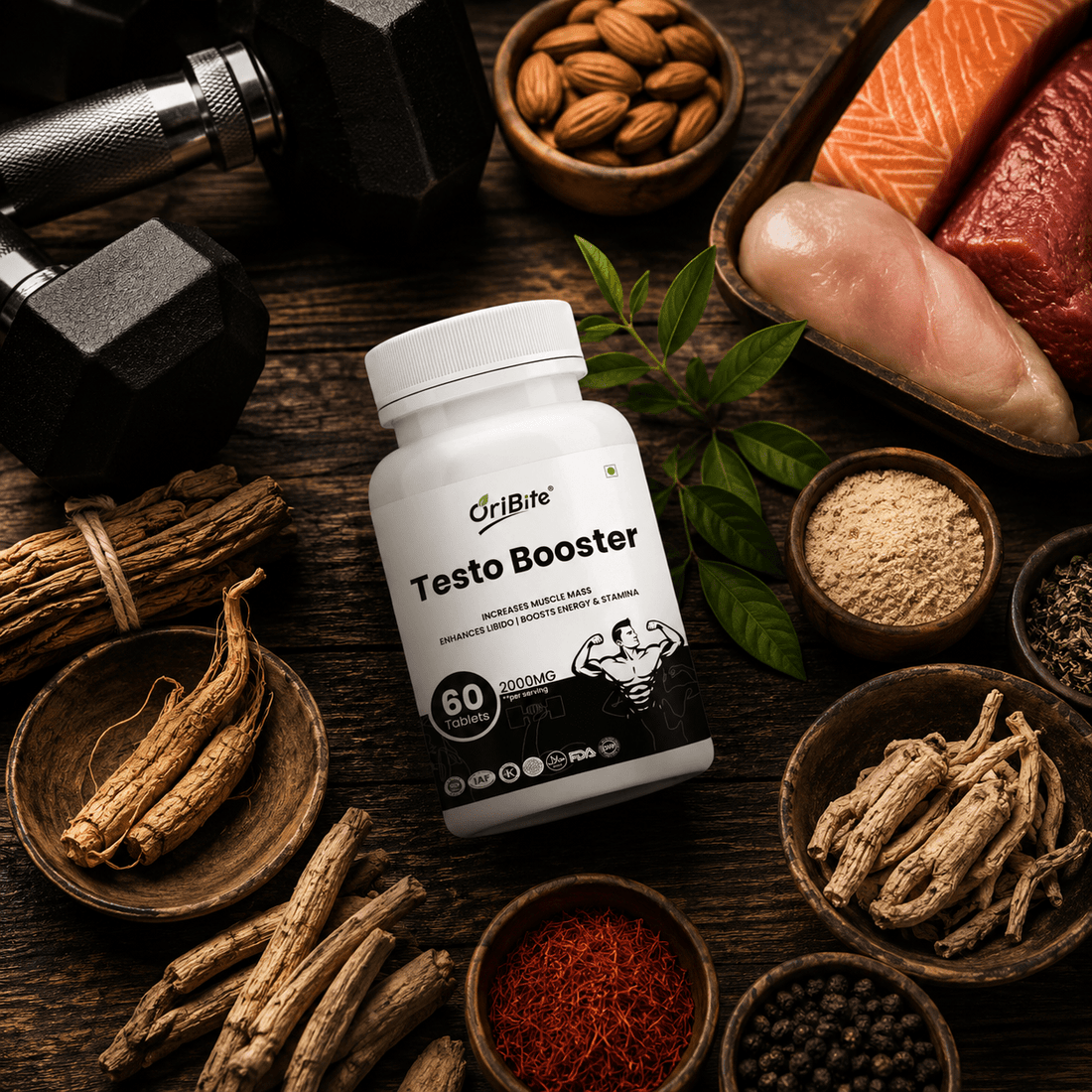Testobooster Tablets for Men’s Wellness Support - Oribite