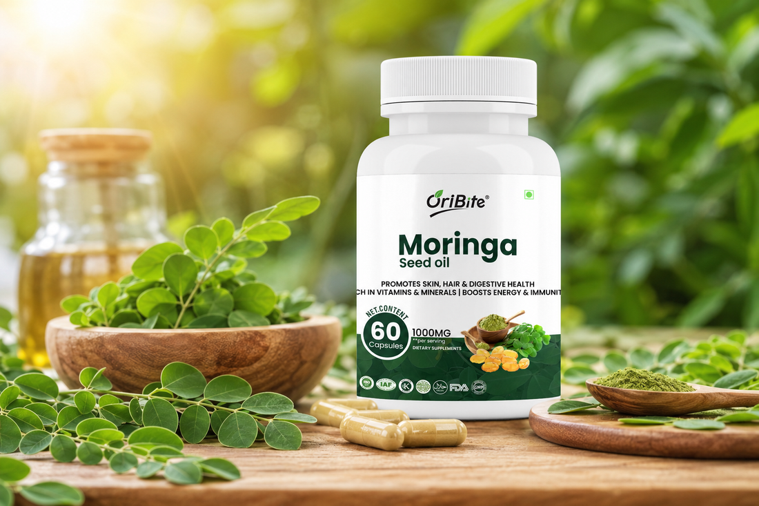 Moringa Seed Oil Capsules for Daily Wellness Support - Oribite