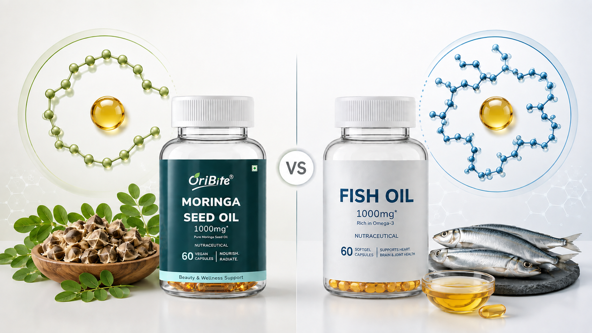 Moringa Seed Oil vs. Fish Oil: Benefits, Differences, Safety & Which Is Better?