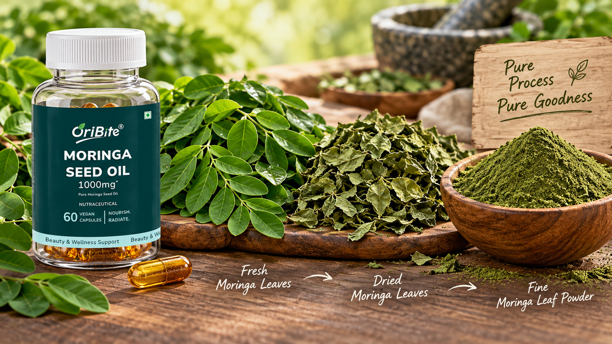Moringa Seed Oil vs. Moringa Leaf Powder: Benefits, Differences & Dosage