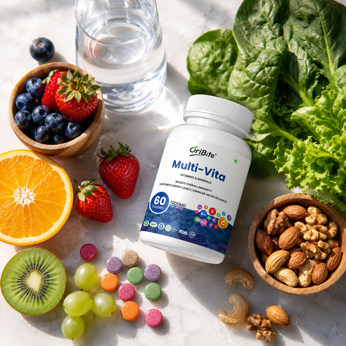 Multivitamin Tablets Benefits for Daily Wellness - Oribite