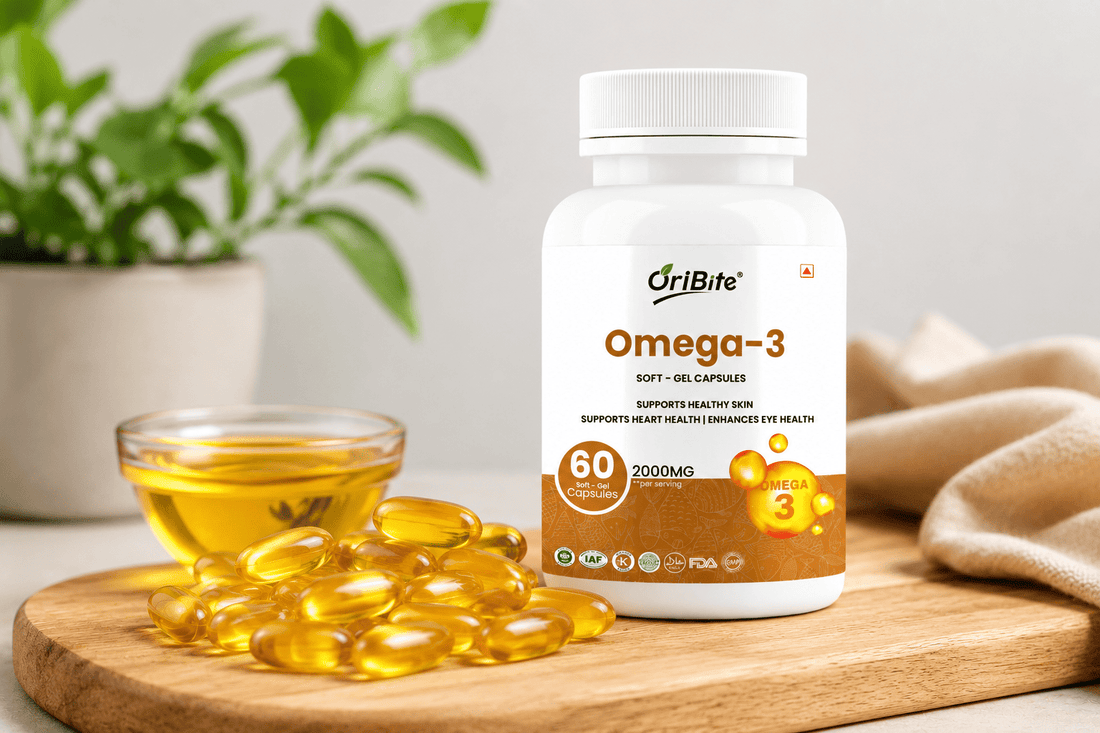 Omega-3 Capsules Benefits for Heart and Brain Health - Oribite