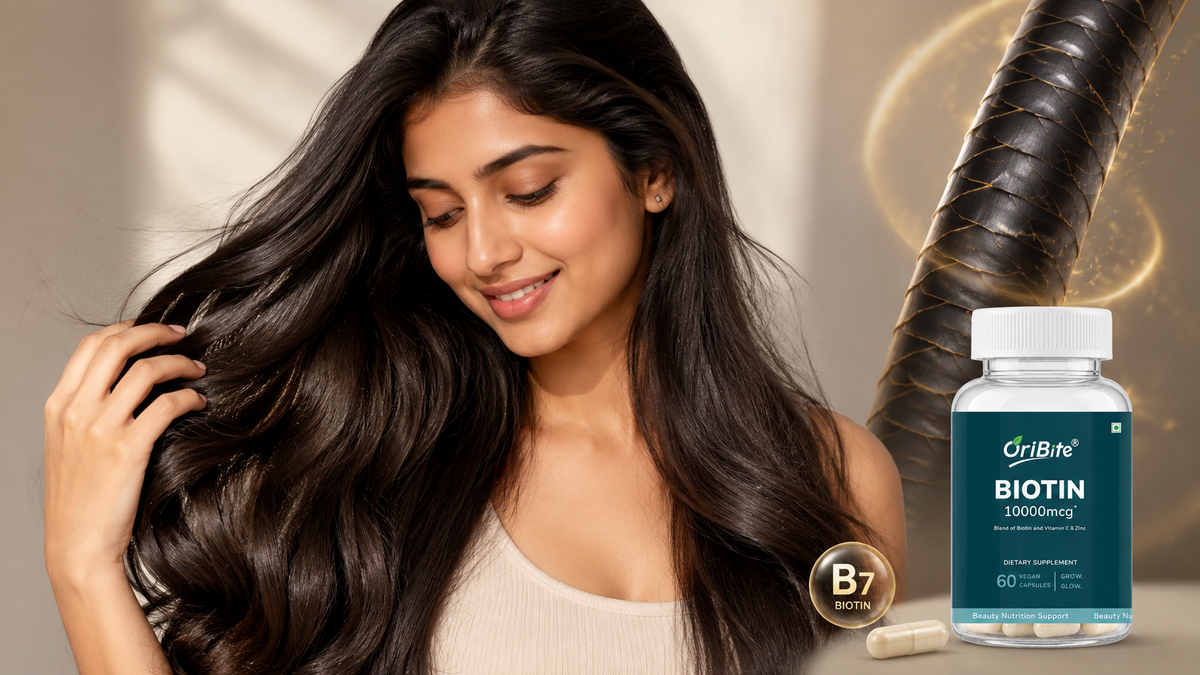 Biotin + Zinc + Vitamin C for Hair, Skin & Nails