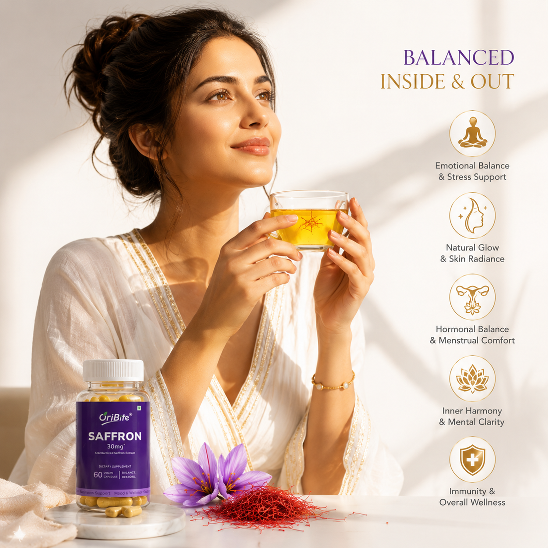 Can Saffron for Period Cramps Also Boost Your Mood?