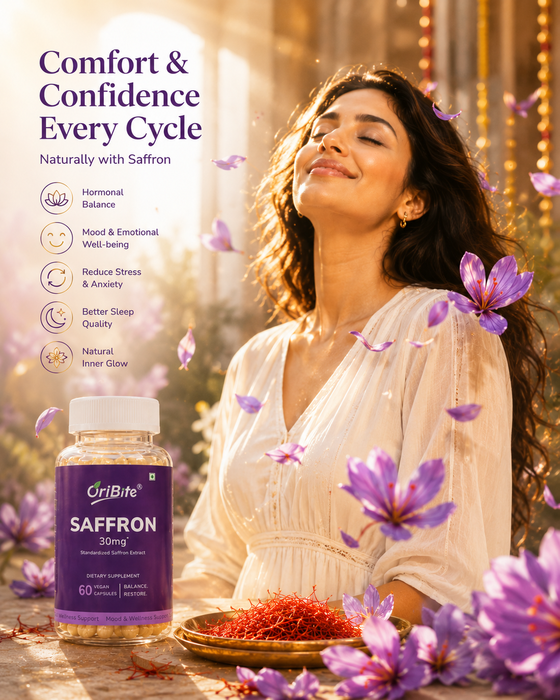 Saffron for Hormone Balance: What Research Says