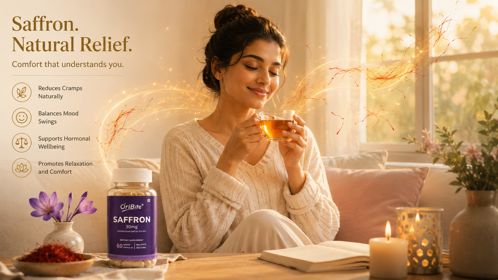 Saffron for Period Cramps: Proven Benefits and Scientific Evidence