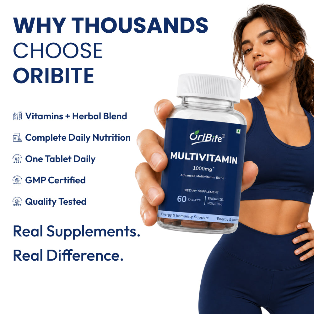 Multivitamin Tablets with Minerals & Herbal Blend for Immunity
