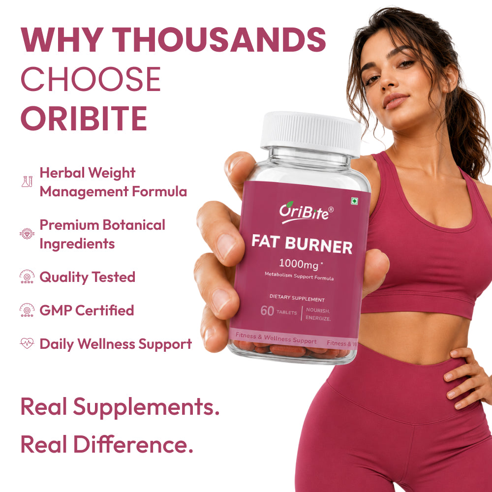 Garcinia Cambogia & Green Tea Fat Burner Tablets for Weight Loss