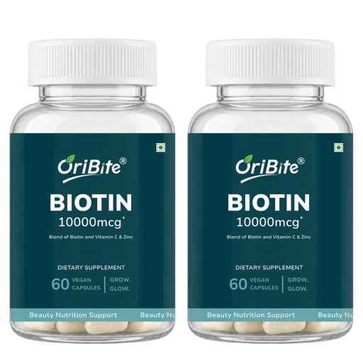 Biotin Capsules for Healthy Hair Skin & Nails