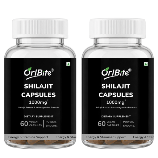 Shilajit Extract Capsules for Stamina & Vitality
