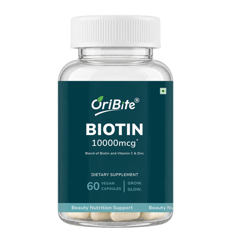 Biotin Capsules for Healthy Hair Skin & Nails