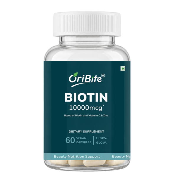 Biotin Capsules for Healthy Hair Skin & Nails