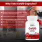 Oribite CoQ10 200mg, 60 Veggie Capsules | High Absorption Coenzyme Q10 Supplement | Antioxidant for Heart, Energy & Healthy Aging | Ubiquinone Dietary Supplement