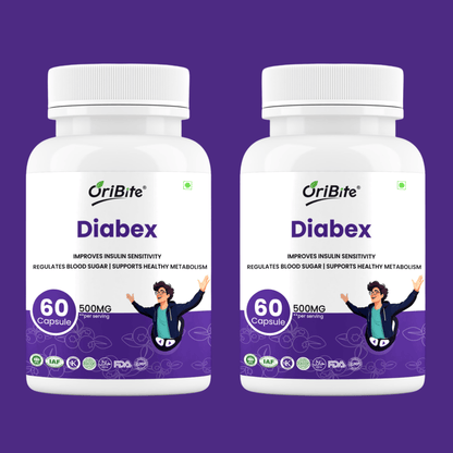 Jamun & Bitter Melon Capsules for Blood Sugar Management - Oribite