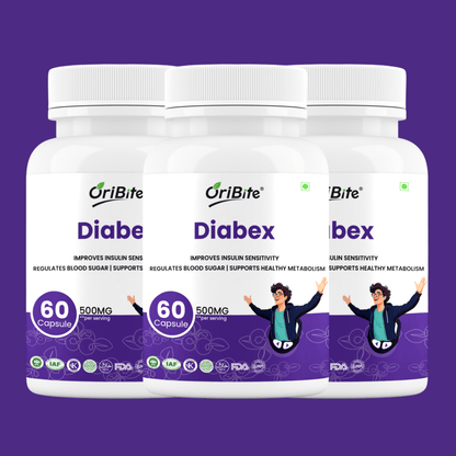 Jamun & Bitter Melon Capsules for Blood Sugar Management - Oribite